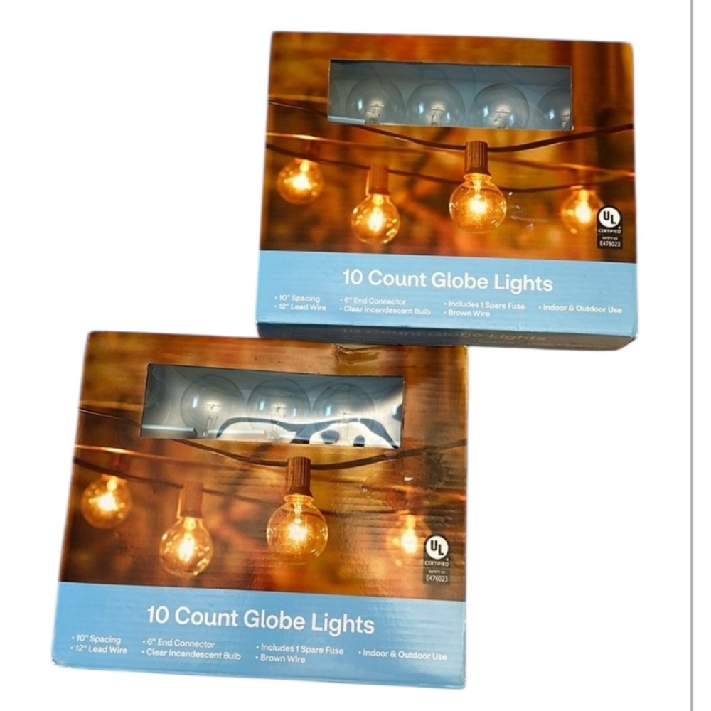 CVS  ⭐️ 10 count globe lights